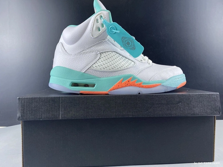 “Light Aqua” GS 5 440892-100 Air  Jordan 0203